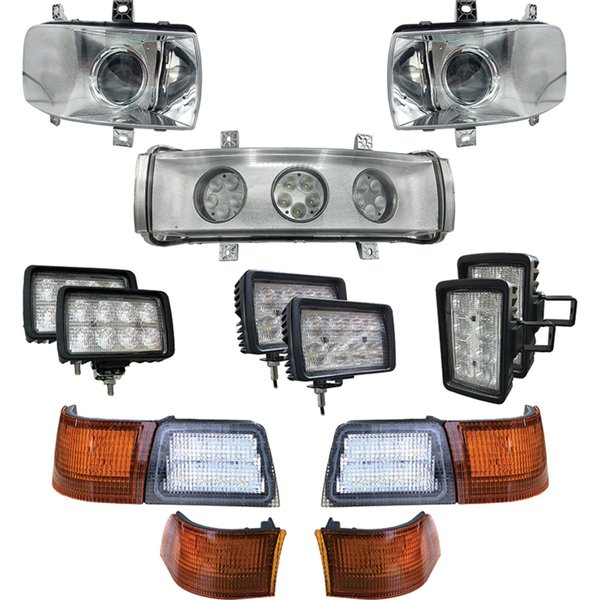 Tiger Lights TIGERLIGHTS Complete LED Kit-Compatible with/Replacement for Case/IH, 12V-Off-Road Light CaseKit-14